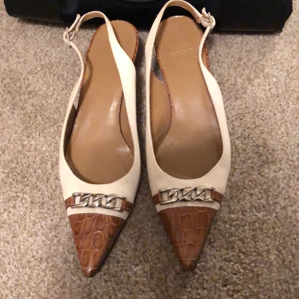Stuart Weizmann kitten heels